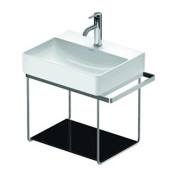 Duravit DuraSquare Glaseinleger Einscheibensicherheitsglas 310x470x8mm, Schwarz, fü... DURAVIT-0099718400 4063382101389 (Abb. 1)