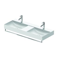 Duravit Universal Handtuchhalter 64x1139x71mm, Mattschwarz, Messing, 1 Arm, mit Bef... DURAVIT-0031204600 4053424895765 (Abb. 1)