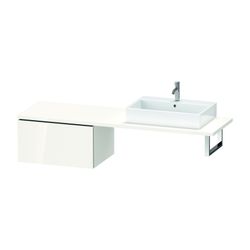 Duravit L-Cube Unterschrank für Konsole Dekor, 547x720x400mm, 1 Auszug, Taupe SM, ... DURAVIT-LC585408383 4067116009842 (Abb. 1)