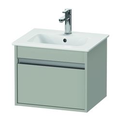 Duravit Ketho Waschtischunterbau wandh. 412x500x410mm, Compact Betongrau Matt, Gri... DURAVIT-KT640400707 4063382032393 (Abb. 1)