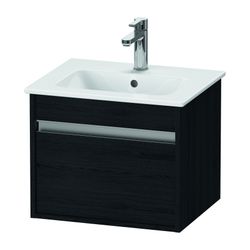 Duravit Ketho Waschtischunterbau wandh. 412x500x410mm Compact Eiche Mattschwarz Gr... DURAVIT-KT640401616 4063382032539 (Abb. 1)