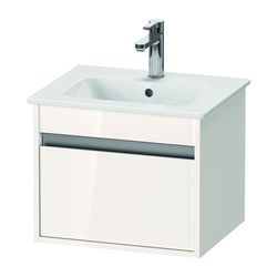 Duravit Ketho Waschtischunterbau wandh. 412x500x410mm, Compact Weiß Hochglanz, Gri... DURAVIT-KT640402222 4063382032546 (Abb. 1)