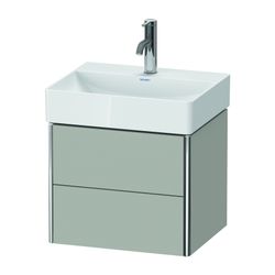 Duravit XSquare Waschtischunterbau wandhäng. 390x484x397mm Compact, Betongrau Matt... DURAVIT-XS430500707 4063382034854 (Abb. 1)