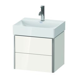 Duravit XSquare Waschtischunterbau wandh. 390x484x397mm Compact, Weiß Hochglanz, G... DURAVIT-XS430502222 4063382034908 (Abb. 1)