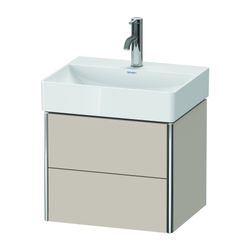 Duravit XSquare Waschtischunterbau wandhäng. 390x484x397mm Compact, Taupe Matt, Gr... DURAVIT-XS430509191 4063382034861 (Abb. 1)