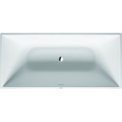 Duravit DuraSquare Badewanne 485x850x1850mm, 250l, Mattweiß, Rechteckig, Freis... DURAVIT-700430000000000 4053424179940 (Abb. 1)