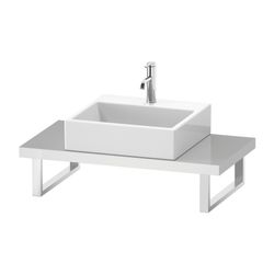 Duravit L-Cube Konsole variabel 480x800-2000x45mm, Compact Taupe SM, ohne Konsolen... DURAVIT-LC100C08383 4067116008333 (Abb. 1)