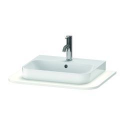 Duravit Happy D.2 Konsole 480x650x16mm, 1 Ausschnitt/Waschplatz, Weiß SM, ohne Kon... DURAVIT-HP031B08484 4067116028010 (Abb. 1)