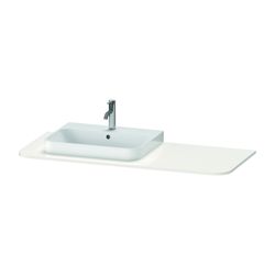 Duravit Happy D.2 Konsole 550x1300x16mm, L, Taupe SM, ohne Konsolenträger, 1 Aussc... DURAVIT-HP031KL8383 4067116022599 (Abb. 1)