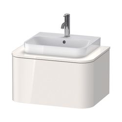 Duravit Happy D.2 Konsolenwaschtischunterbau wandh. 480x650x354mm Taupe SM, ohne K... DURAVIT-HP494008383 4067116022629 (Abb. 1)