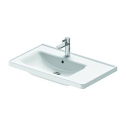 Duravit D-Neo Waschtisch 480x800x165mm, Weiß Hochglanz, Rechteckig, 1 Waschplatz L,... DURAVIT-2369800000 4063382016768 (Abb. 1)
