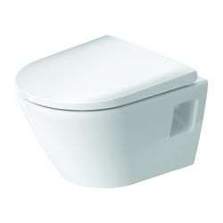 Duravit D-Neo Wand-WC 480x370x400mm, Weiß Hochglanz, 4,5l, Tiefspüler, rimless, waa... DURAVIT-2587090000 4063382111265 (Abb. 1)