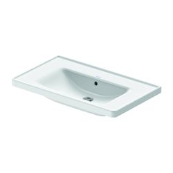 Duravit D-Neo Waschtisch 480x800x165mm, Weiß Hochglanz, Rechteckig, 1 Waschplatz mi... DURAVIT-2367800060 4053424982014 (Abb. 1)