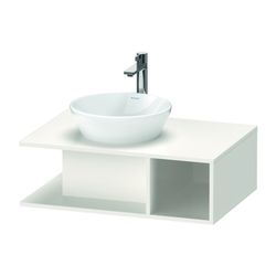 Duravit D-Neo Konsolenwaschtischunterbau wandhäng. 550x800x260mm, Weiß Hochglanz, ... DURAVIT-DE492802222 4063382110442 (Abb. 1)