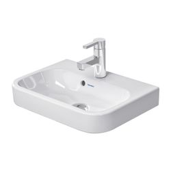 Duravit Happy D.2 Handwaschbecken 360x500x140mm, Weiß Hochglanz, Rechteckig,1 Wasch... DURAVIT-0710500000 4021534856006 (Abb. 1)