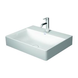 Duravit DuraSquare Waschtisch470x600x145mm wandh. Weiß Hochglanz, Rechteckig, DuraC... DURAVIT-2353600041 4053424151076 (Abb. 1)