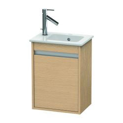 Duravit Ketho Waschtischunterbau wandh. 285x400x550mm, R Natur Eiche Matt, Griffle... DURAVIT-KT6417R3030 4063382082794 (Abb. 1)