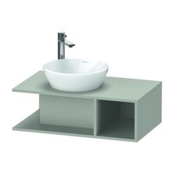 Duravit D-Neo Konsolenwaschtischunterbau wandh. 480x800x260mm, Compact, Betongrau ... DURAVIT-DE491800707 4063382110077 (Abb. 1)