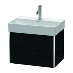 Duravit XSquare Waschtischunterbau wandhäng. 390x584x397mm Compact, Eiche Mattschw... DURAVIT-XS416701616 4063382136756 (Abb. 1)