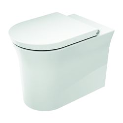 Duravit White Tulip Stand WC 580x370x420mm, Weiß Hochglanz, HygieneGlaze, Back to w... DURAVIT-2001092000 4063382012555 (Abb. 1)