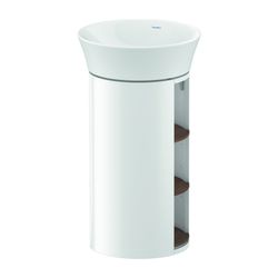 Duravit White Tulip Waschtischunterbau bodens. 410x410x750mm, AM Nussb. Matt/Weiß ... DURAVIT-WT423907785 4063382115515 (Abb. 1)