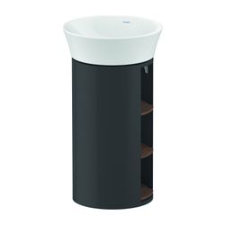 Duravit White Tulip Waschtischunterbau bodens. 410x410x750mm, AM Nussb. Matt/Graph... DURAVIT-WT4239077H1 4063382115430 (Abb. 1)