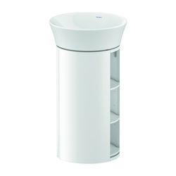 Duravit White Tulip Waschtischunterbau bodenstehend 410x410x750mm, Weiß Hochglanz ... DURAVIT-WT423908585 4063382115317 (Abb. 1)