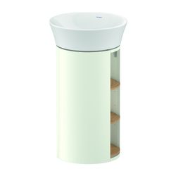 Duravit White Tulip Waschtischunterbau bodens. 410x410x750mm, Eiche Natur Matt/Wei... DURAVIT-WT42390H536 4063382115379 (Abb. 1)