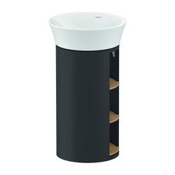 Duravit White Tulip Waschtischunterbau bodens. 410x410x750mm, Eiche Natur Matt/Gra... DURAVIT-WT42390H558 4063382115393 (Abb. 1)