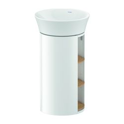 Duravit White Tulip Waschtischunterbau bodens. 410x410x750mm, Eiche Natur Matt/Wei... DURAVIT-WT42390H585 4063382115416 (Abb. 1)