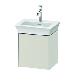 Duravit White Tulip Waschtischunterbau wandhäng. 298x384x410mm L, Nordic Weiß Seid... DURAVIT-WT4240L3939 4063382111685 (Abb. 1)