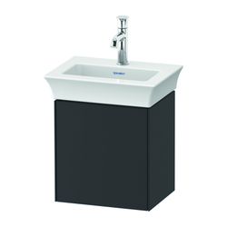 Duravit White Tulip Waschtischunterbau wandhäng. 298x384x410mm L, Graphit Seidenma... DURAVIT-WT4240L5858 4063382111692 (Abb. 1)