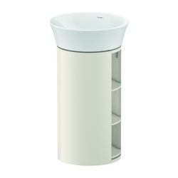 Duravit White Tulip Waschtischunterbau bodenstehend 410x410x750mm, Nordic Weiß Sei... DURAVIT-WT423903939 4063382115287 (Abb. 1)