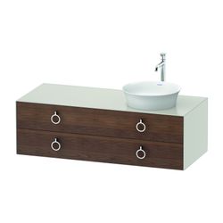 Duravit White Tulip Konsolenwaschtischunterbau wandh 550x1300x408mm R/M KSP AM... DURAVIT-WT4992R77390010 4063382789631 (Abb. 1)