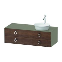 Duravit White Tulip Konsolenwaschtischunterbau wandh 550x1300x408mm R/M mit KSP AM... DURAVIT-WT4992R77H2 4063382121073 (Abb. 1)