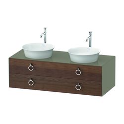 Duravit White Tulip Konsolenwaschtischunterbau wandh 550x1300x408mm B/M mit KSP AM... DURAVIT-WT4993B77H2 4063382121455 (Abb. 1)