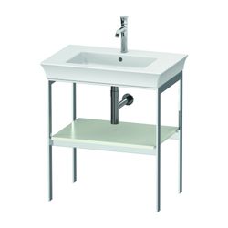 Duravit White Tulip Metallkonsole 450x684x760mm, Weiß Seidenmatt, 1 Ablagefläche, ... DURAVIT-WT454003636 4063382125903 (Abb. 1)