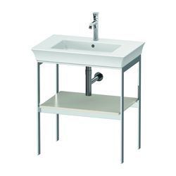 Duravit White Tulip Metallkonsole 450x684x760mm, Nordic Weiß Seidenmatt, 1 Ablagef... DURAVIT-WT454003939 4063382125910 (Abb. 1)