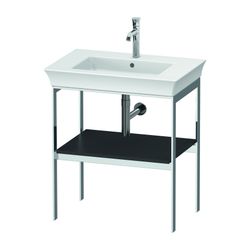 Duravit White Tulip Metallkonsole 450x684x760mm, Graphit Seidenmatt, 1 Ablagefläch... DURAVIT-WT454005858 4063382125927 (Abb. 1)