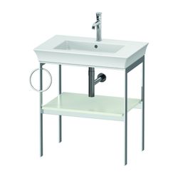 Duravit White Tulip Metallkonsole 450x684x760mm, L, Weiß SDM, 1 Ablagefläche/Handt... DURAVIT-WT4543L3636 4063382126511 (Abb. 1)