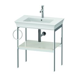 Duravit White Tulip Metallkonsole 450x684x760mm, L, Nordic Weiß SDM, 1 Ablagefläch... DURAVIT-WT4543L3939 4063382126528 (Abb. 1)