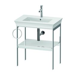 Duravit White Tulip Metallkonsole 450x684x760mm, L, Weiß Hochglanz, 1 Ablagefläche... DURAVIT-WT4543L8585 4063382126559 (Abb. 1)
