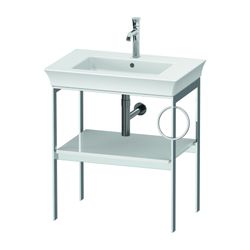 Duravit White Tulip Metallkonsole 450x684x760mm, Weiß Hochglanz, 1 Ablagefläche/Ha... DURAVIT-WT4543R8585 4063382126856 (Abb. 1)