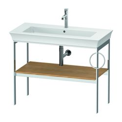 Duravit White Tulip Metallkonsole 450x984x760mm, Eiche Natur Massiv, 1 Ablagefläch... DURAVIT-WT4544RH5H5 4063382134776 (Abb. 1)