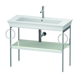 Duravit White Tulip Metallkonsole 450x984x760mm B, Weiß SDM, 1 Ablagefläche, 2 Han... DURAVIT-WT4547B3636 4063382133892 (Abb. 1)