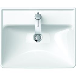 Duravit D-Neo Waschtisch 440x550x165mm wandhäng., Weiß Hochglanz, Rechteckig, 1 Was... DURAVIT-2366550000 4063382016287 (Abb. 1)