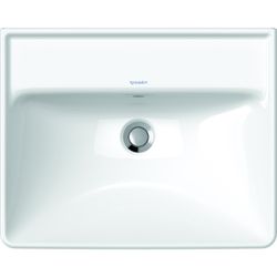 Duravit D-Neo Waschtisch 440x550x165mm wandhängend, Weiß Hochglanz, Rechteckig, 1 W... DURAVIT-2366550060 4063382016324 (Abb. 1)