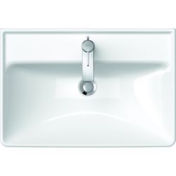 Duravit D-Neo Waschtisch 440x650x165mm wandhäng., Weiß Hochglanz, Rechteckig, 1 Was... DURAVIT-2366650000 4063382016607 (Abb. 1)