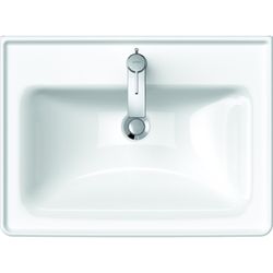 Duravit D-Neo Waschtisch 480x650x160mm, Weiß Hochglanz, Rechteckig, 1 Waschplatz/HL... DURAVIT-2367650000 4063382015624 (Abb. 1)