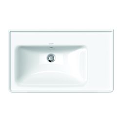 Duravit D-Neo Waschtisch 480x800x165mm, Weiß Hochglanz, Rechteckig, 1 Waschplatz L,... DURAVIT-2369800060 4063382016805 (Abb. 1)
